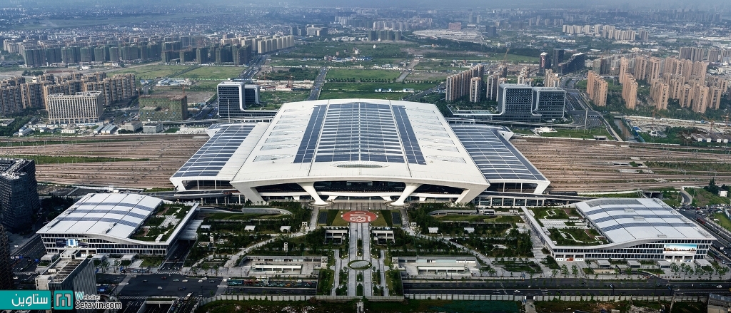 ایستگاه راه آهن , مدرن , Hangzhou , تیم طراحی , CSADI , چین , پایانه , حمل و نقل , ایستگاه اتوبوس , حمل و نقل ریلی , Train Station , ستاوین , طراحی پایانه , طراحی ایستگاه , معماری
