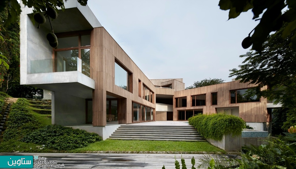 خانه Astrid Hill  , اثر معماران Tsao و McKown , سنگاپور