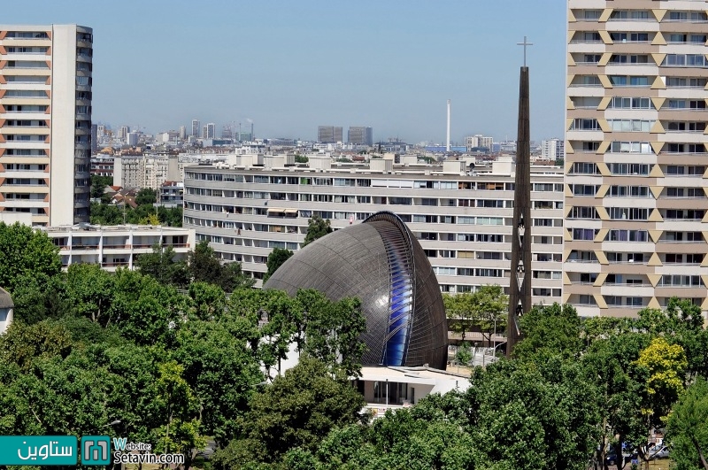 توسعه کلیسای جامع Créteil , اثر Architecture-Studio , پاریس