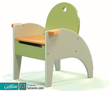 صندلیهایی با طراحی خاص برای کودکان