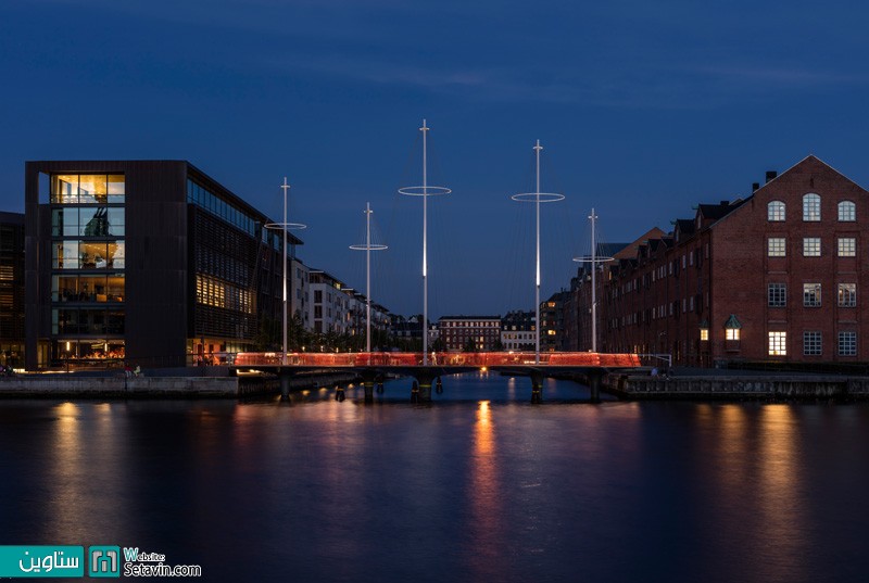 طراحی پل عابر پیاده در کپنهاگ دانمارک