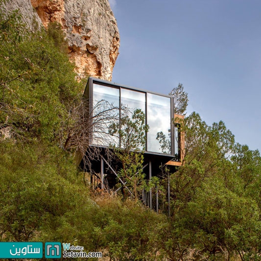 هتل Vivood Landscape در دامنه دره Guadalest اثر Daniel Mayo ، اسپانیا