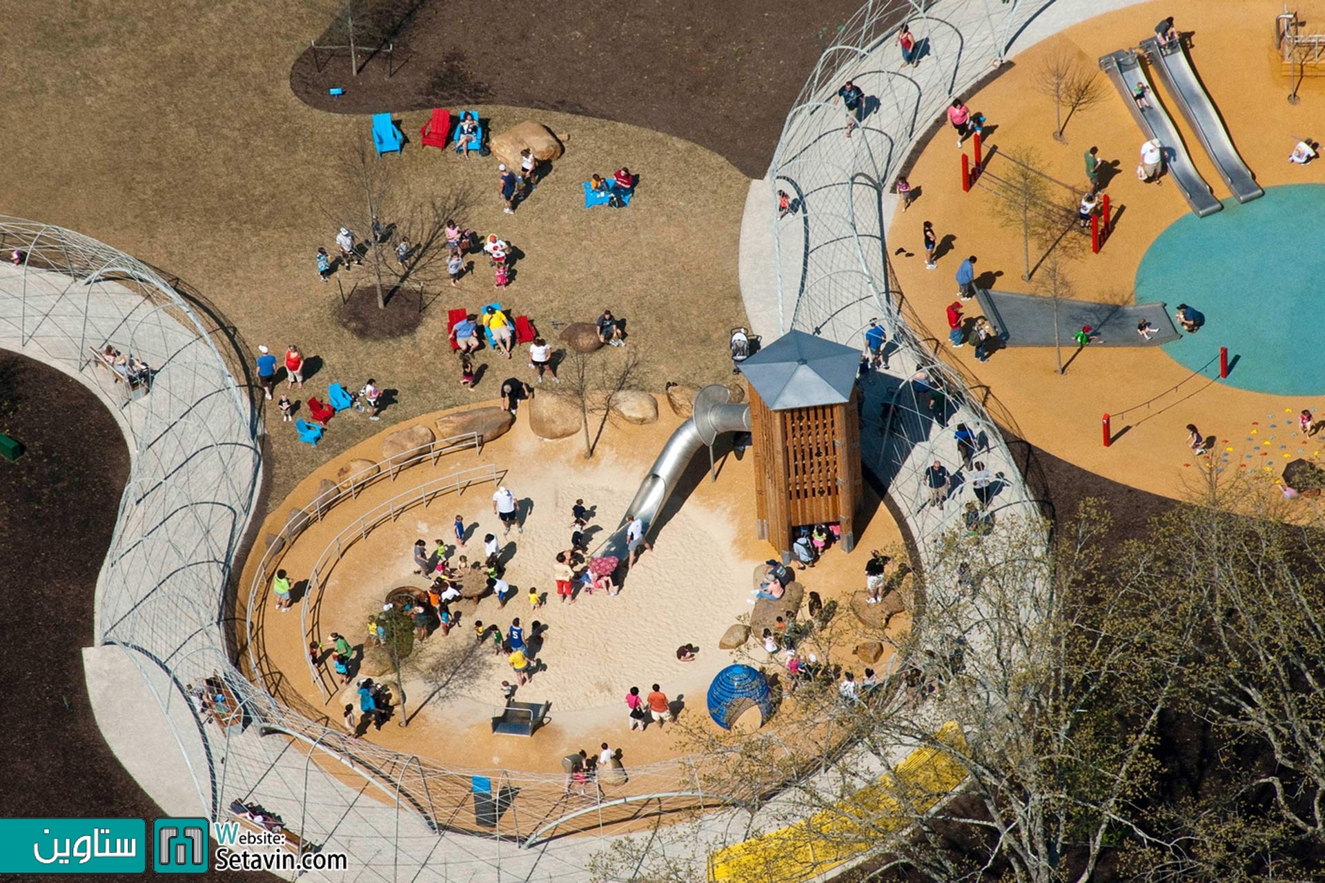 پارک SHELBY ،سرزمینی برای بازی و اکتشاف کودکان