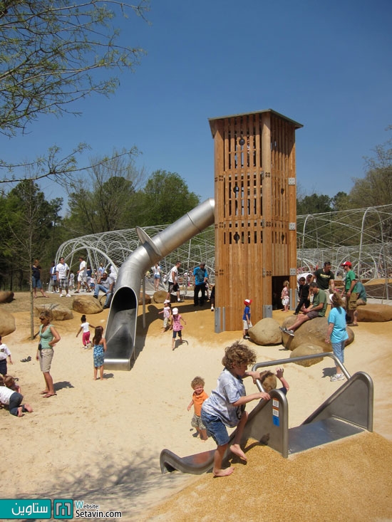پارک SHELBY ،سرزمینی برای بازی و اکتشاف کودکان
