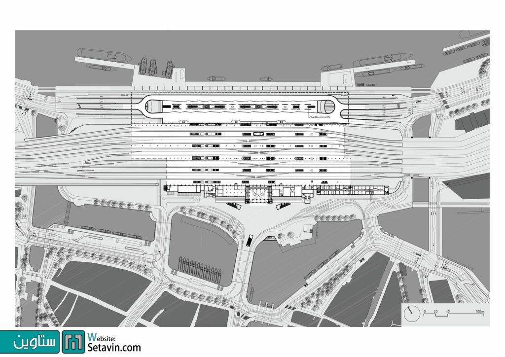 ایستگاه اتوبوس , تیم معماری , Benthem Crouwel , هلند , Projects , Transportation , Rest Area , Amsterdam , Netherlands , اتوبوس , ترمینال , ستاوین , معماری