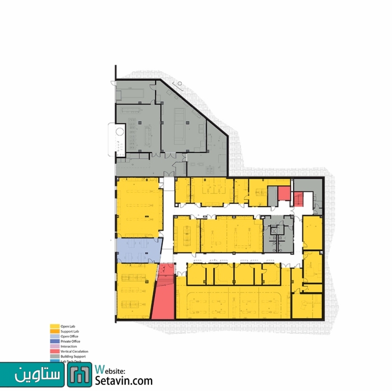 مرکز تحقیقات , انرژی خورشیدی , Chu Hall ، SmithGroupJJR ، آمریکا , مرکز تحقیقاتی , Berkeley Lab , JCAP , آتلیه , لابراتوار , ستاوین , معماری پایدار , انرژی های تجدید پذیر , پروژه های معماری