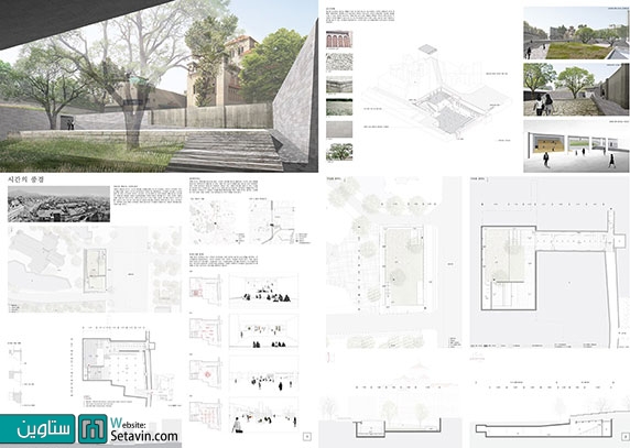 برگزیدگان , مسابقه , طراحی , فضای فرهنگی , تاریخی , سئول , طراحی فضای فرهنگی تاریخی سئول , طرح‌های برگزیده , ستاوین , اخبار معماری , مسابقات معماری