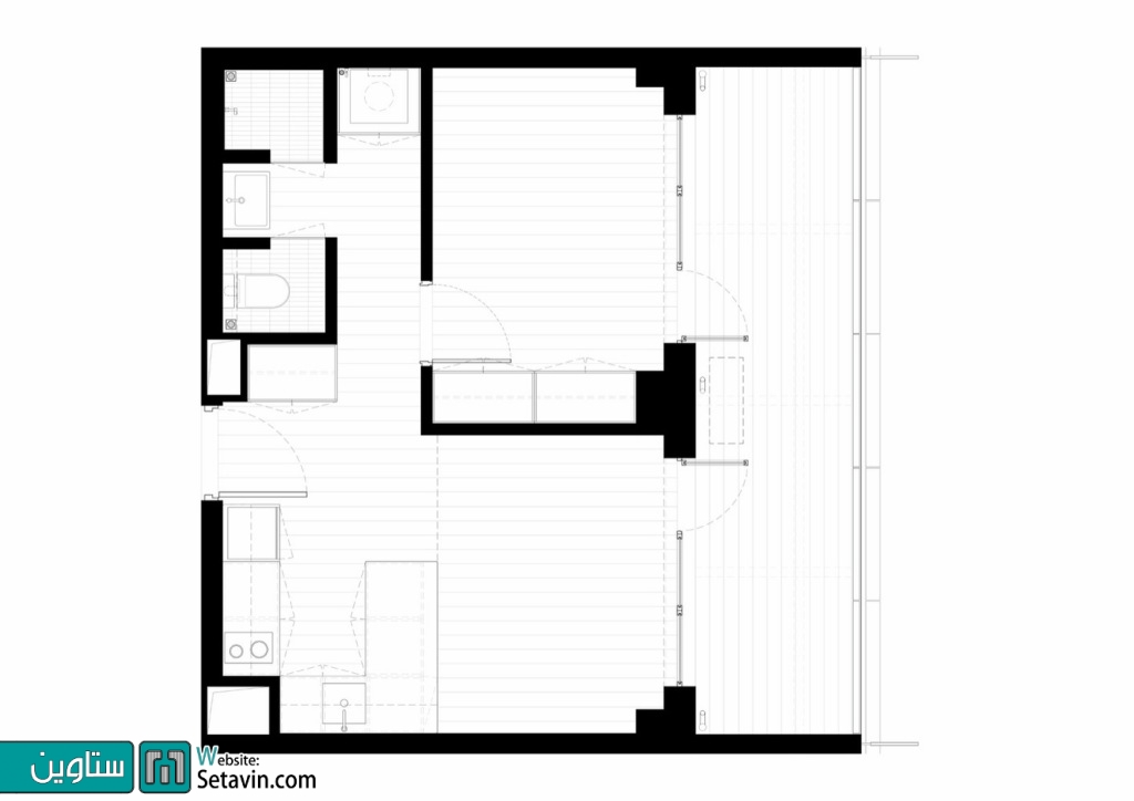 مجتمع مسکونی , Housing L , تیم معماری , in:Flux architecture , چین , مجتمع , مسکونی , مجموعه مسکونی , خانه , آپارتمان , طراحی مسکونی , ستاوین , پروژه های معماری