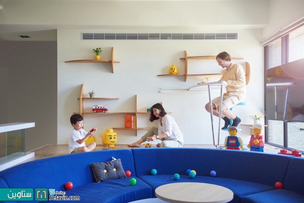 فضای بازی کودکان , Lego Play Pond ، HAO Design ، تایوان , فضای بازی , کودکان , Lego , Play , Pond ، ستاوین , بازی , زمین بازی , لگو بازی , طراحی برای کودکان
