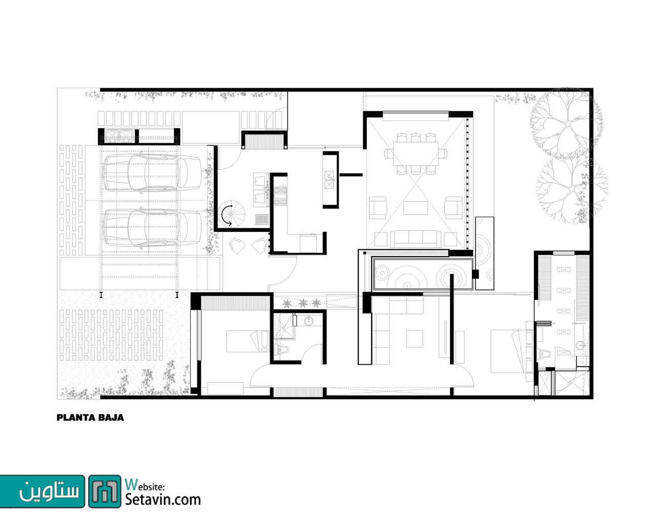 خانه لوکس , T02 , تیم معماری , ADI Arquitectura y Diseño Interior , مکزیک , ستاوین , ویلا , خانه , مسکونی , طراحی مسکونی ,