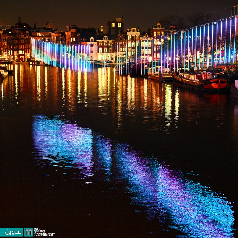 تصاویری از فستیوال نور 2015-2016 ،در آمستردام