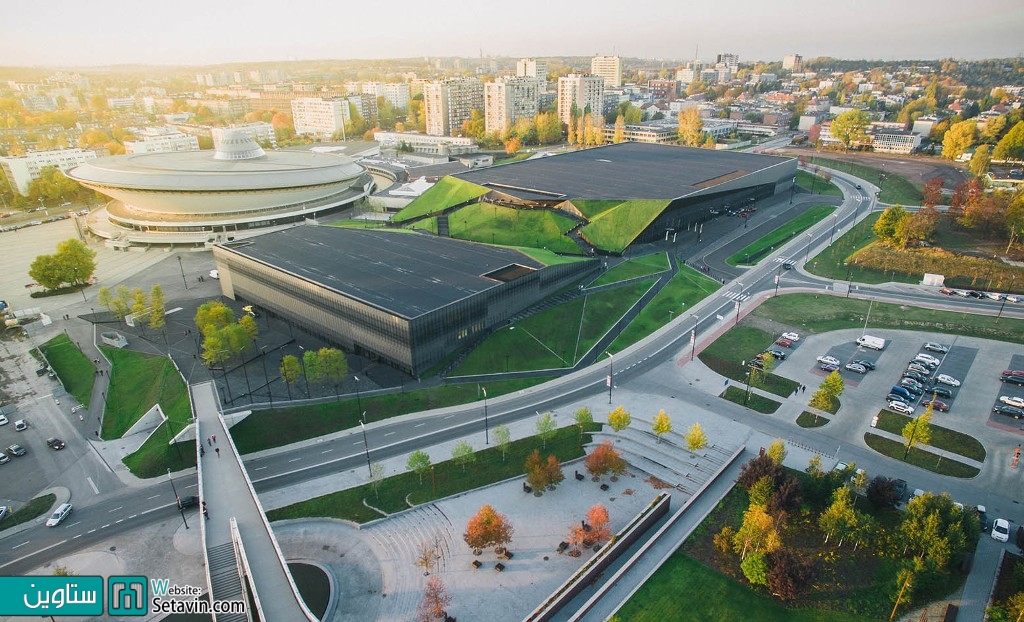 مرکز همایش های بین المللی Katowice , تیم معماری JEMS , لهستان , مرکز همایش , بین المللی , Katowice , معماری , JEMS , Katowice , International , Conference Centre , ستاوین