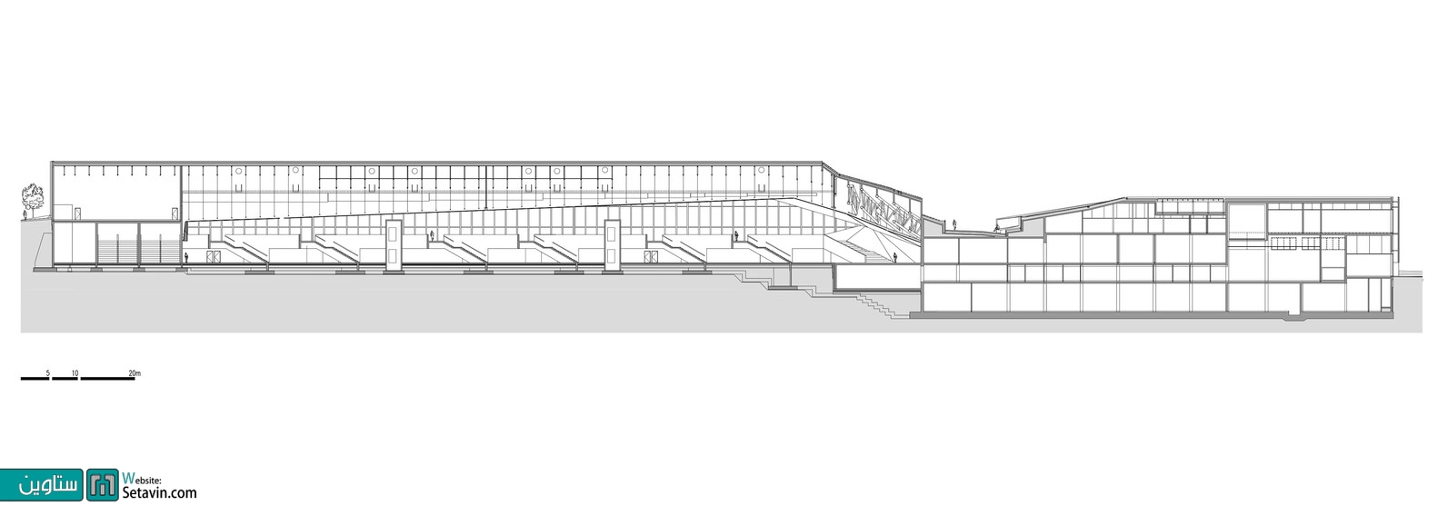 مرکز همایش های بین المللی Katowice , تیم معماری JEMS , لهستان , مرکز همایش , بین المللی , Katowice , معماری , JEMS , Katowice , International , Conference Centre , ستاوین