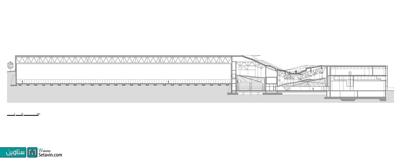 مرکز همایش های بین المللی Katowice , تیم معماری JEMS , لهستان , مرکز همایش , بین المللی , Katowice , معماری , JEMS , Katowice , International , Conference Centre , ستاوین