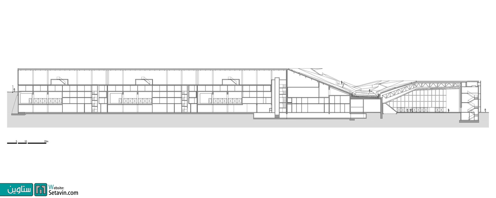 مرکز همایش های بین المللی Katowice , تیم معماری JEMS , لهستان , مرکز همایش , بین المللی , Katowice , معماری , JEMS , Katowice , International , Conference Centre , ستاوین