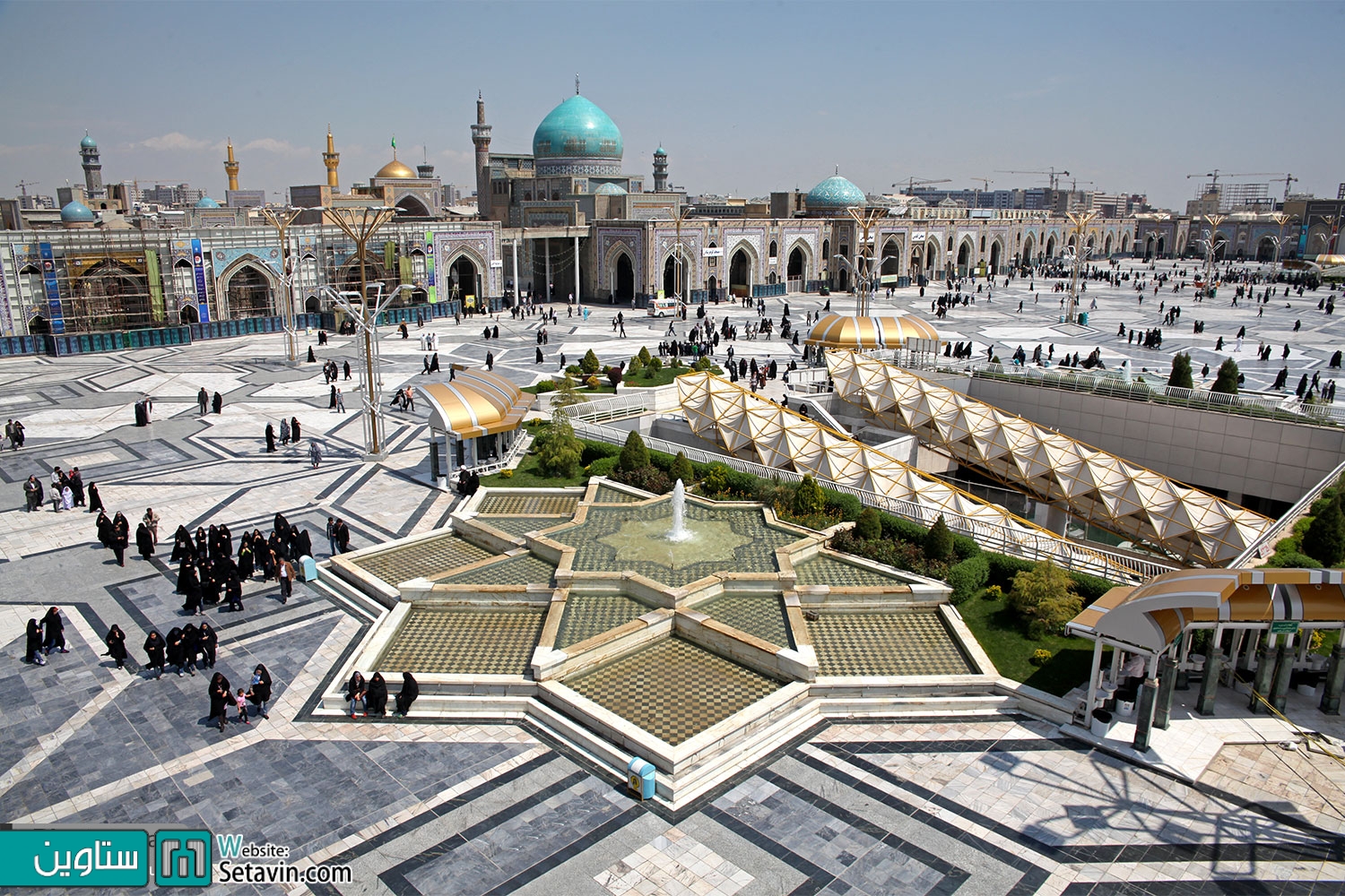 حرم حضرت علی بن موسی‌ الرضا (ع) , الگوی هنر ایرانی , اسلامی , حرم  , حضرت , علی بن موسی‌ الرضا , حرم مطهر , امام رضا , (ع) , ستاوین , حرم رضوی , مشهد , مشهدالرضا