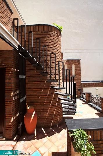 مرمت و احیای خانه الفت , گروه معماری نقش فیروزه , تهران , مرمت , احیای خانه الفت , نقش فیروزه , ستاوین , پروژه , طراح , نوید صالحی سورمقی