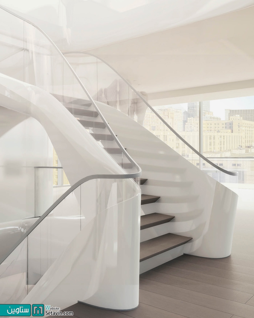 residential , architecture , residential architecture , طراحی داخلی , مجموعه اقامتی , 520West 28th , زاها حدید , نیویورک , zaha hadid , new york , ستاوین