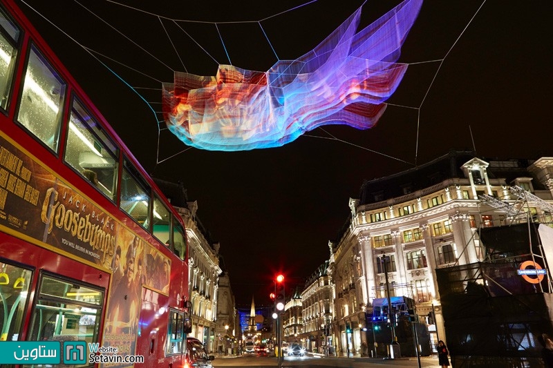تصاویری از جشنواره نور Lumiere London