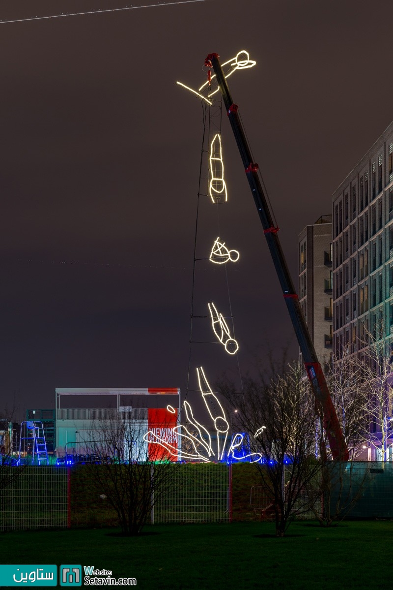 تصاویری از جشنواره نور Lumiere London