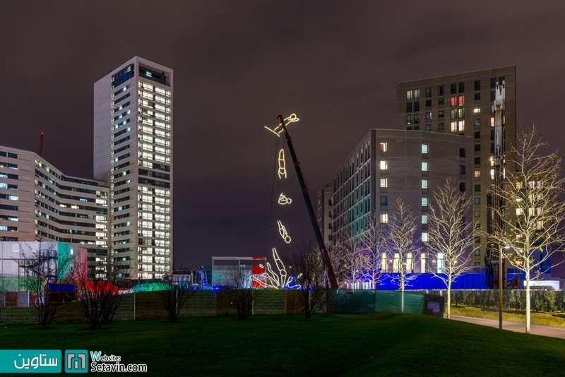تصاویری از جشنواره نور Lumiere London