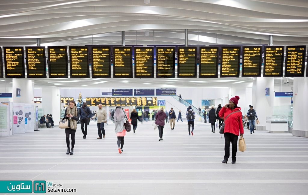 ایستگاه , حمل و نقل شهری , Birmingham ، تیم طراحی معماری , AZPML  , انگلستان , Birmingham New Street Station , Station ,