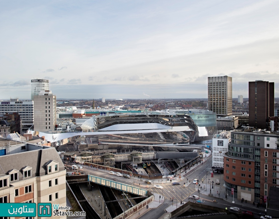 ایستگاه , حمل و نقل شهری , Birmingham ، تیم طراحی معماری , AZPML  , انگلستان , Birmingham New Street Station , Station ,