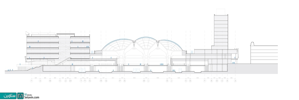 ایستگاه , حمل و نقل شهری , Birmingham ، تیم طراحی معماری , AZPML  , انگلستان , Birmingham New Street Station , Station ,