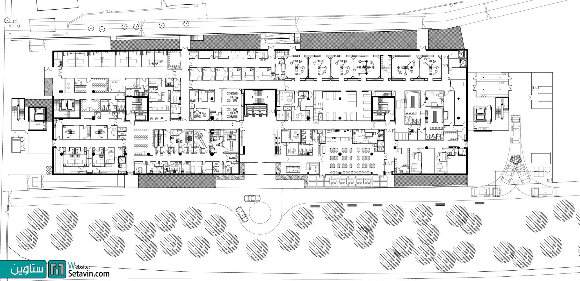 مرکز درمانی , Diagonal Clinic , مشاور معماری , JFARQUITECTES , اسپانیا , Diagonal , Clinic , Spain , بیمارستان , کلینیک , درمانگاه , ستاوین , طراحی درمانگاه , طراحی بیمارستان