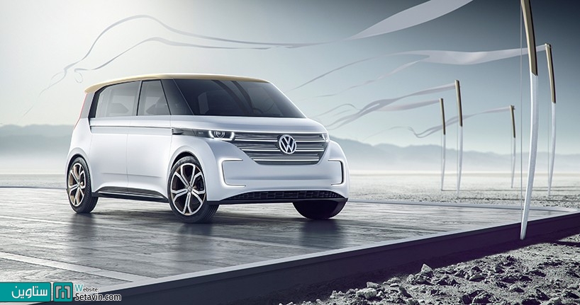 رونمایی فولکس واگن از BUDD-e vw در نمایشگاه CES 2016