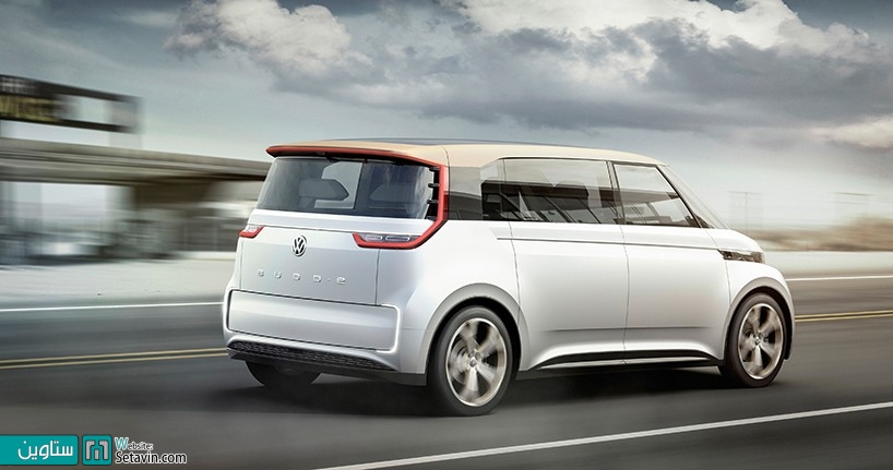 رونمایی فولکس واگن از BUDD-e vw در نمایشگاه CES 2016