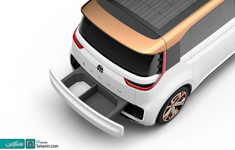 رونمایی فولکس واگن از BUDD-e vw در نمایشگاه CES 2016