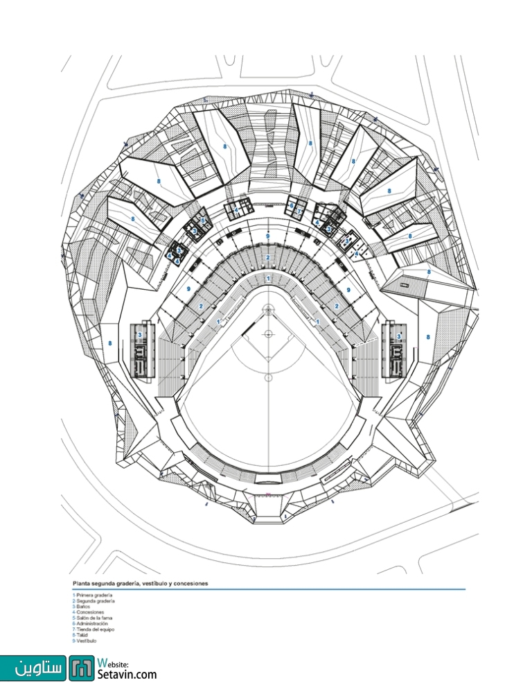 استادیوم Sonora , تیم طراحی 3Arquitectura , مکزیک , استادیوم , Sonora , Stadium , ورزشگاه , urban development , ورزشی , طراحی استادیوم , ستاوین