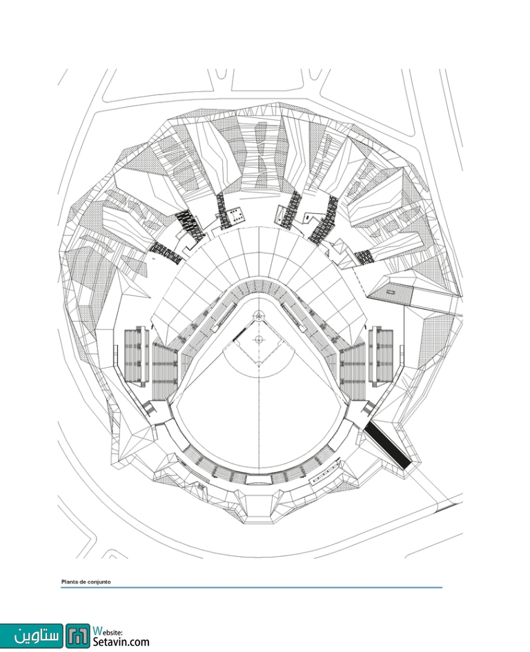 استادیوم Sonora , تیم طراحی 3Arquitectura , مکزیک , استادیوم , Sonora , Stadium , ورزشگاه , urban development , ورزشی , طراحی استادیوم , ستاوین