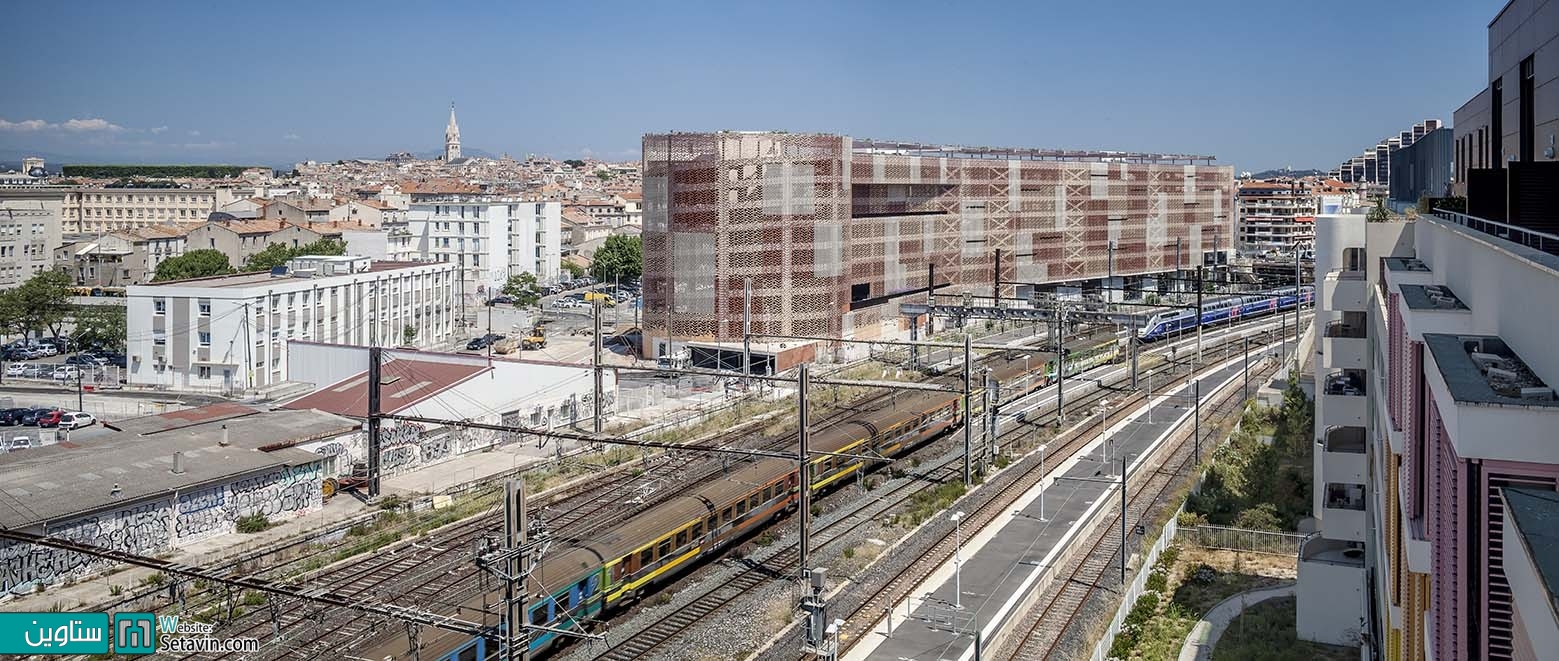 پارکینگ طبقاتی Saint-Roch , تیم طراحی معماری , Archikubik , فرانسه , پارکینگ طبقاتی , Saint-Roch , France , Parking , پارکینگ , پارکینگ خودرو , ستاوین