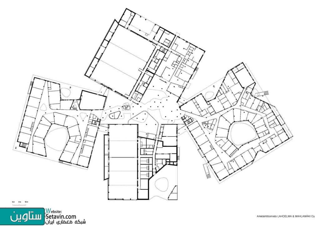 مرکز آموزشی , ورزشی , Kastelli  , تیم معماری , Lahdelma , Mahlamäki , فنلاند , مرکز یادگیری , ستاوین , سالن ورزش , Community Centre , sports , culture