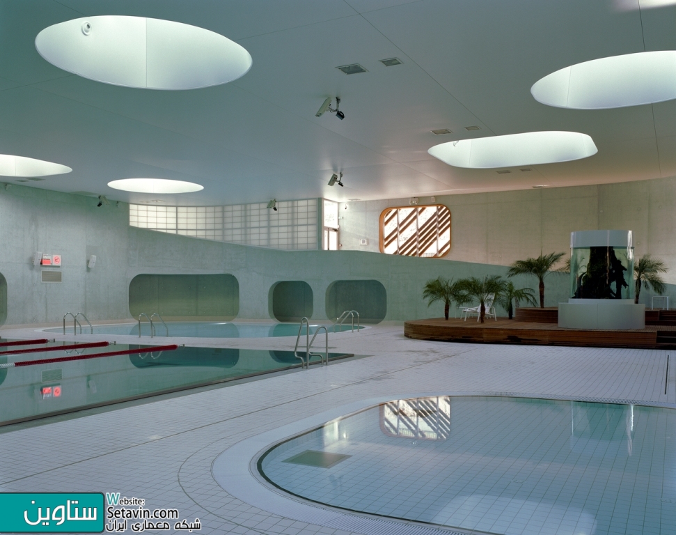 مجموعه آبی , استخر , Feng Shui , استودیو طراحی , Mikou , فرانسه , Swimming Pool , Pool ,  Mikou Studio , استخر شنا , فضای آبی , استخر سر بسته , طراحی استخر , ستاوین