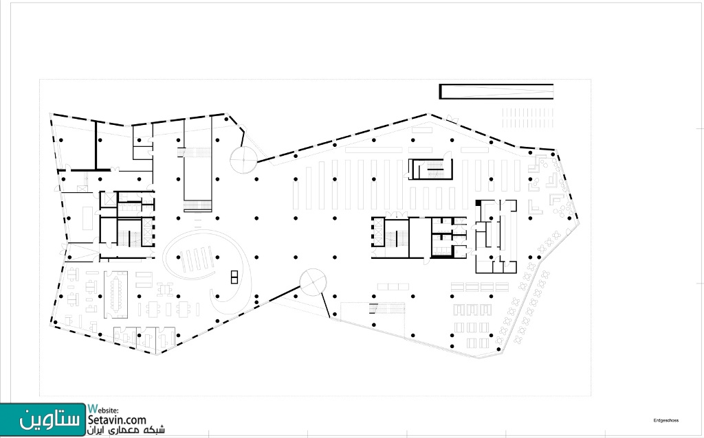 کتابخانه Freiburg ، تیم معماری , Degelo Architekten , IttenbrechBühl , آلمان , Library , Freiburg , architectural  , طراحی کتابخانه , کتابخانه , ستاوین