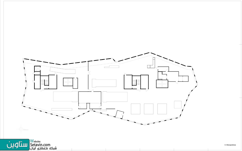 کتابخانه Freiburg ، تیم معماری , Degelo Architekten , IttenbrechBühl , آلمان , Library , Freiburg , architectural  , طراحی کتابخانه , کتابخانه , ستاوین