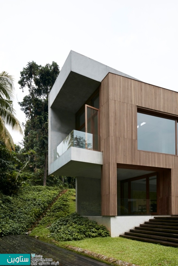 خانه Astrid Hill  , اثر معماران Tsao و McKown , سنگاپور