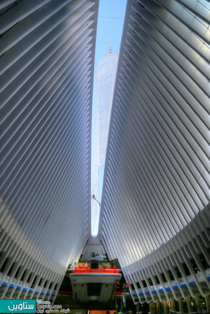 قطب حمل و نقل , مرکز تجارت جهانی , معمار , Santiago Calatrava , نیویورک , سانتیاگو کالاتراوا , سانتیاگو , کالاتراوا , World Trade Center , Transportation Hub , World Trade Center Transportation Hub , ستاوین , مرکز حمل و نقل , آمریکا