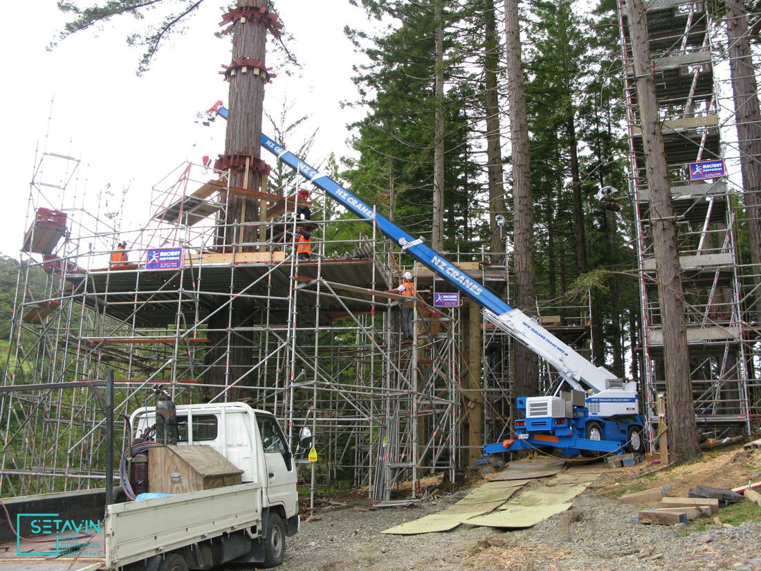 رستوران درختی زرد ، اثر تیم طراحی Pacific Environments , نیوزلند , رستوران درختی ، Yellow Treehouse Restaurant , تیم طراحی , Pacific Environments , نیوزلند , Restaurant , رستوران , کافه , کافه درختی , Redwood , طراحی رستوران , حومه Aukland ,رستوران درختی زرد نیوزلند ,طراحی ارگانیک ,