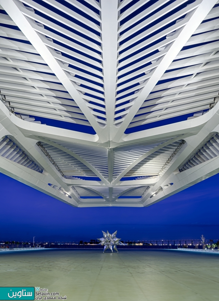موزه فردا , معمار , سانتیاگو کالاتراوا , برزیل , Santiago Calatrava , Rio de Janeiro , Brazil , Museum of Tomorrow , موزه , فردا , موزه سانتیاگو , طراحی موزه