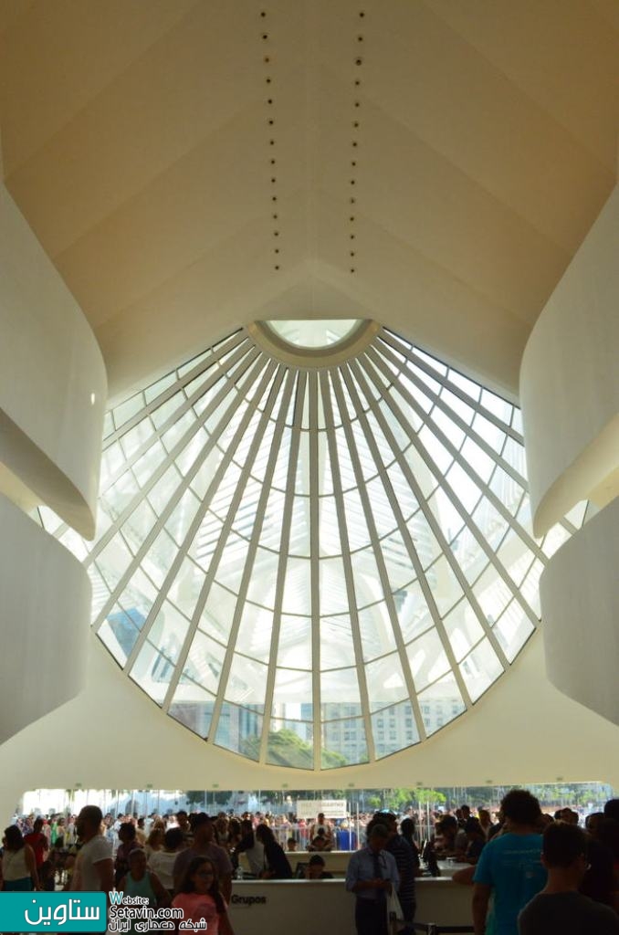 موزه فردا , معمار , سانتیاگو کالاتراوا , برزیل , Santiago Calatrava , Rio de Janeiro , Brazil , Museum of Tomorrow , موزه , فردا , موزه سانتیاگو , طراحی موزه