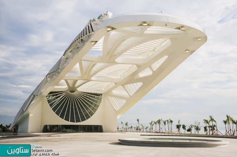 موزه فردا , معمار , سانتیاگو کالاتراوا , برزیل , Santiago Calatrava , Rio de Janeiro , Brazil , Museum of Tomorrow , موزه , فردا , موزه سانتیاگو , طراحی موزه