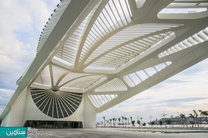 موزه فردا , معمار , سانتیاگو کالاتراوا , برزیل , Santiago Calatrava , Rio de Janeiro , Brazil , Museum of Tomorrow , موزه , فردا , موزه سانتیاگو , طراحی موزه