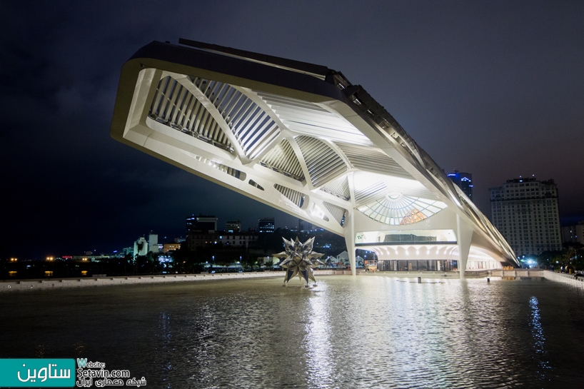 موزه فردا , معمار , سانتیاگو کالاتراوا , برزیل , Santiago Calatrava , Rio de Janeiro , Brazil , Museum of Tomorrow , موزه , فردا , موزه سانتیاگو , طراحی موزه