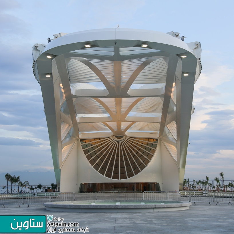 موزه فردا , معمار , سانتیاگو کالاتراوا , برزیل , Santiago Calatrava , Rio de Janeiro , Brazil , Museum of Tomorrow , موزه , فردا , موزه سانتیاگو , طراحی موزه