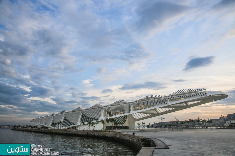 موزه فردا , معمار , سانتیاگو کالاتراوا , برزیل , Santiago Calatrava , Rio de Janeiro , Brazil , Museum of Tomorrow , موزه , فردا , موزه سانتیاگو , طراحی موزه