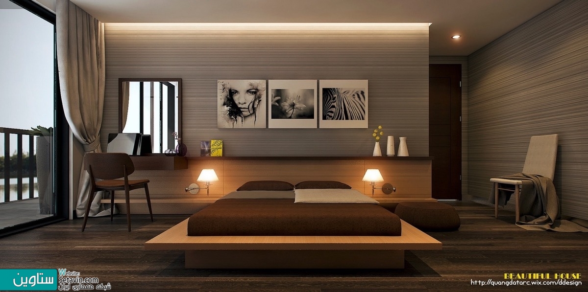 27 اتاق خواب با نورپردازی خیره کننده